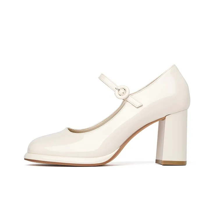 JOSINY Chunky Heel High Heels 7.5cm Women's-3