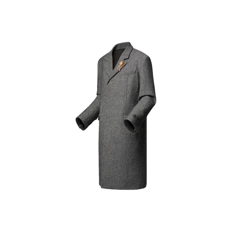 LOUIS VUITTON Tailored Wool Coat-2