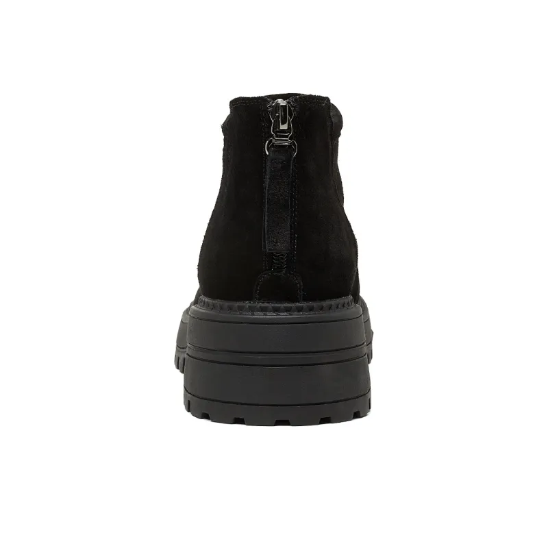 OULISASI Ankle Boots Women's Caramel/Coffee/Black-16
