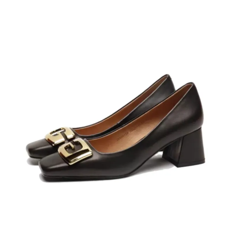 Satchi Chunky Heel High Heels 5.5cm Women's-2