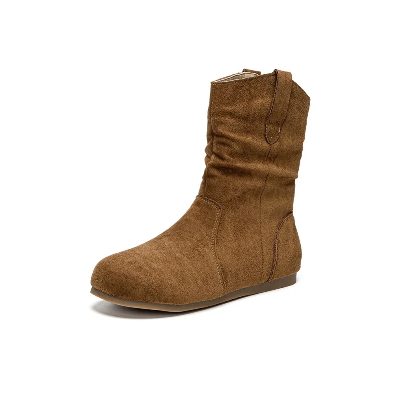 EXULL Q Ankle Boots Women's Chestnut-1