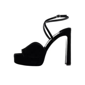 Jimmy Choo Karli One Strap Sandals 12.5cm Women's Black