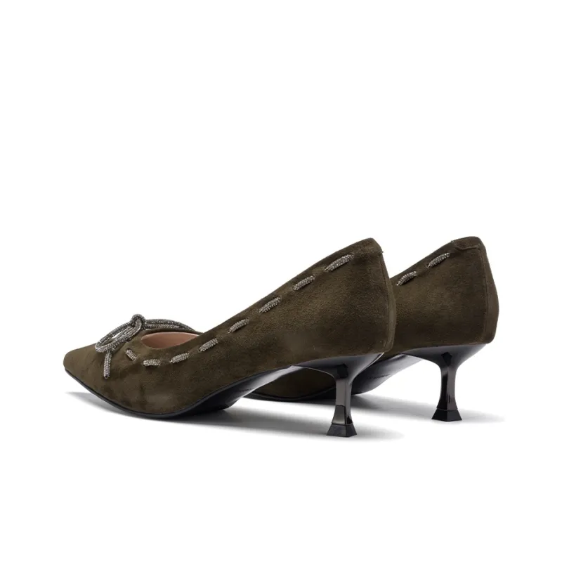 PACO GIL High Heels Women's Coffee-2