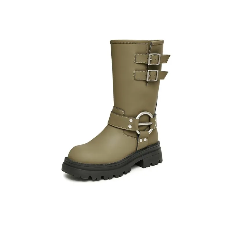 TATA Ankle Boots Women's Green/Black-1