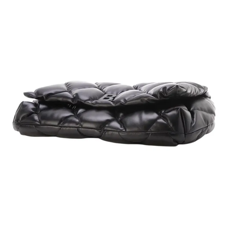 Balenciaga Calfskin Clutch Large Size Women's Black-2