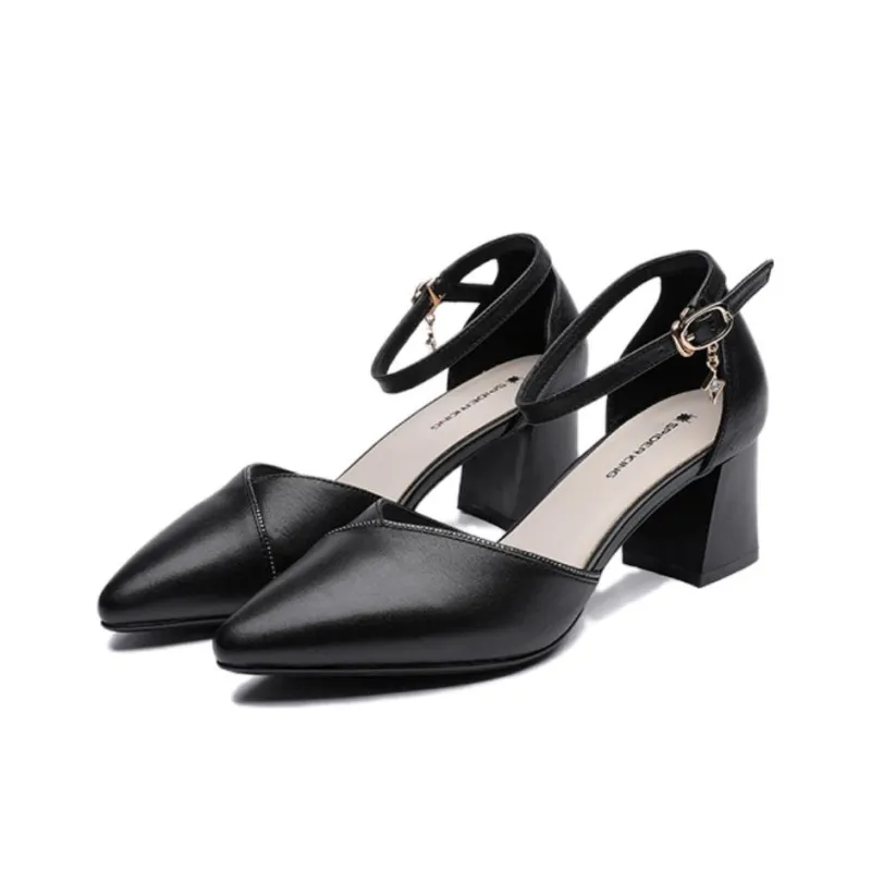 Spider King Spool Heel High Heels Women's-3
