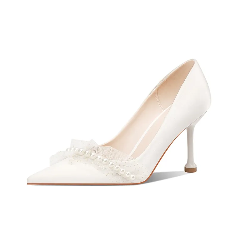 MEIAI Slim Heel High Heels Women's-4