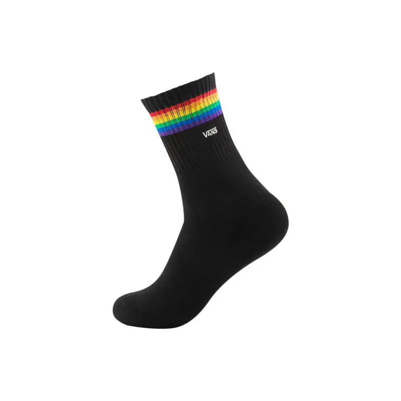Vans SOCKS Mid-Calf Socks Men's 1 Pack Black-0
