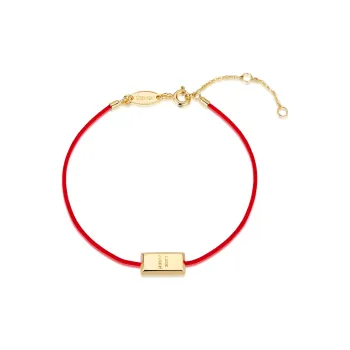 OUBI.YABI 925 Silver Plated With 14K Gold Bracelets Women's
