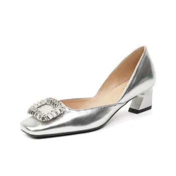 Beijiani Chunky Heel High Heels 5.5cm Women's