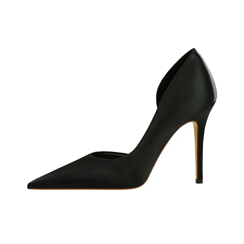 QITUMAUL Slim Heel High Heels Women's-9