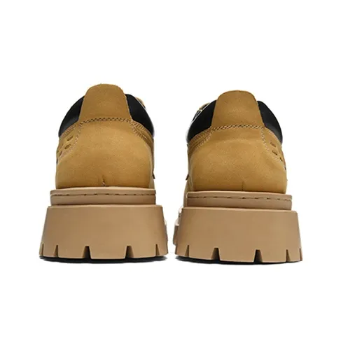 FAIRWHALE Ankle Boots Men Wheat/Black Gray-3