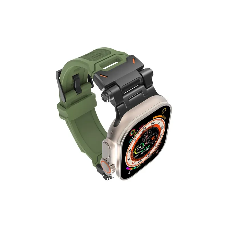 ZHENGGUANG Watch Band Apple Compatibility 41mm Silicone Material-47