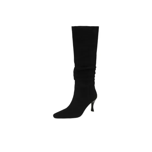 FLOWERSKAM Knee high Boots High Heel Women's