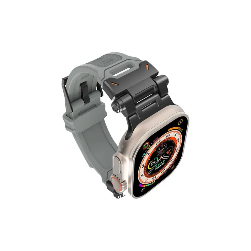 ZHENGGUANG Watch Band Apple Compatibility 41mm Silicone Material-53