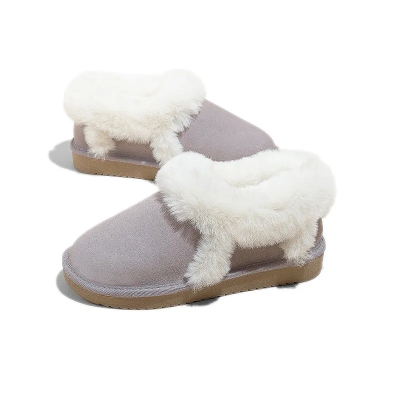 BESTFEEL Warm Slip-Resistant Short Snow Boots Women's-19