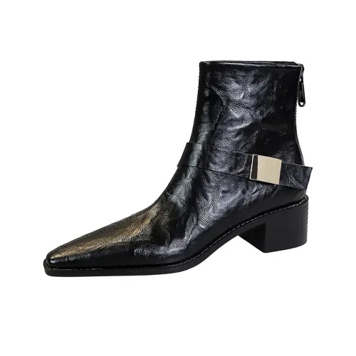 Bamiti As If Treading On Level Ground Ankle Boots 4cm Women's