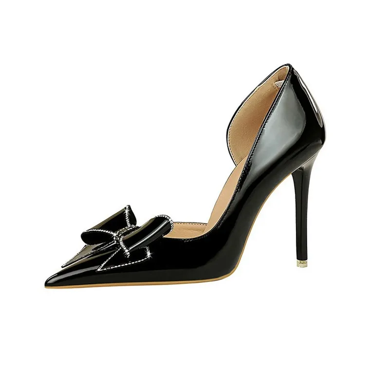 BIGTREE Slim Heel High Heels Women's-3