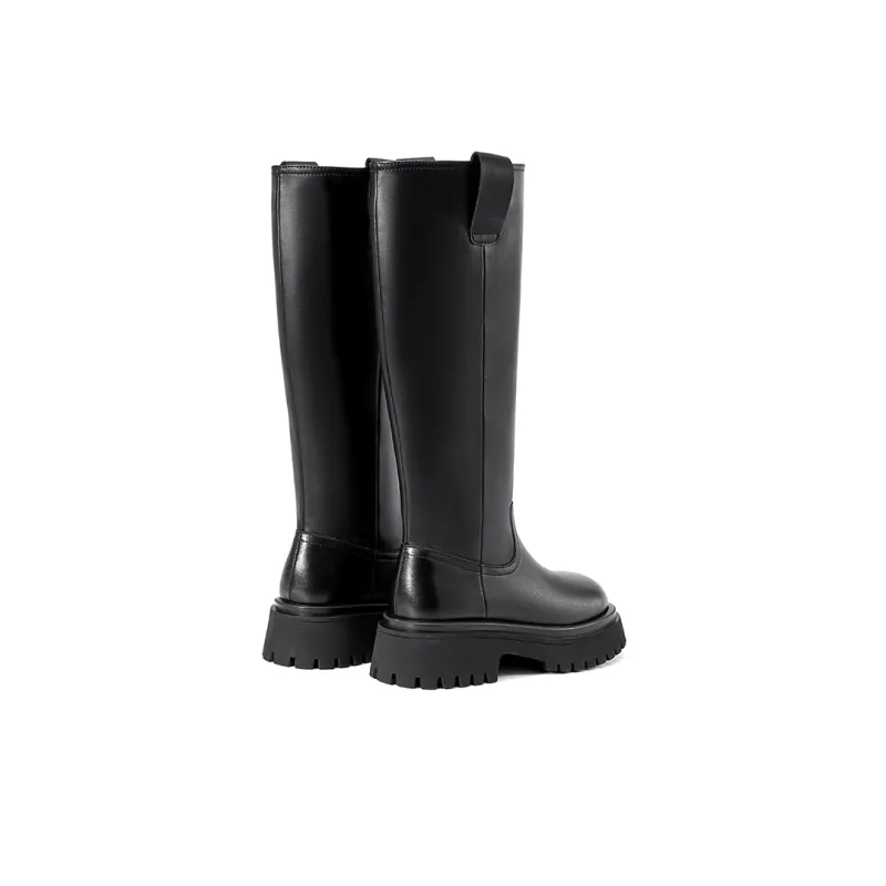 EBLAN Knee high Boots Women's Black-4