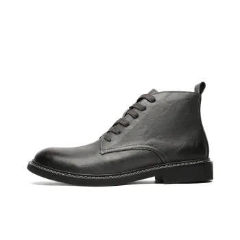 Chi Wolf Ankle Boots Men's Black