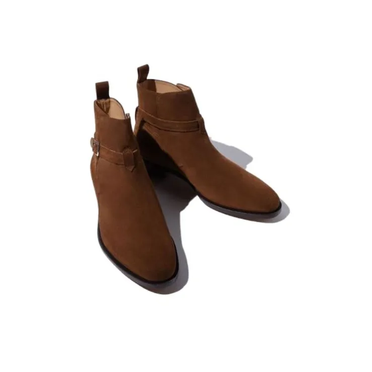 SCAROSSO Libero Buckled Boots-1
