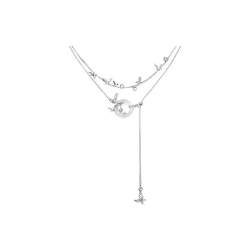 MUSHIFEN Chalcedony Necklaces Women's