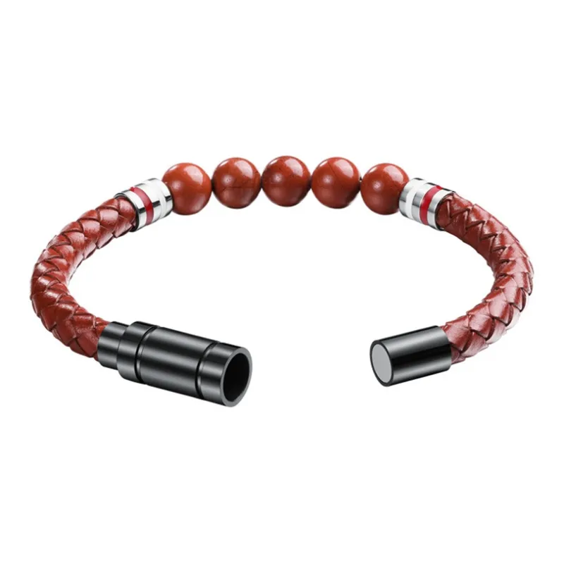 TIANWANG Agate Beaded Bracelet, Patchwork Beads Fortune Bracelet Unisex-8