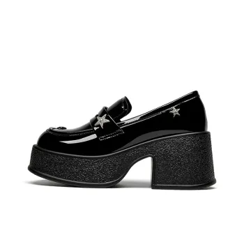 DAPHNE Chunky Heel High Heels 7.5CM Women's