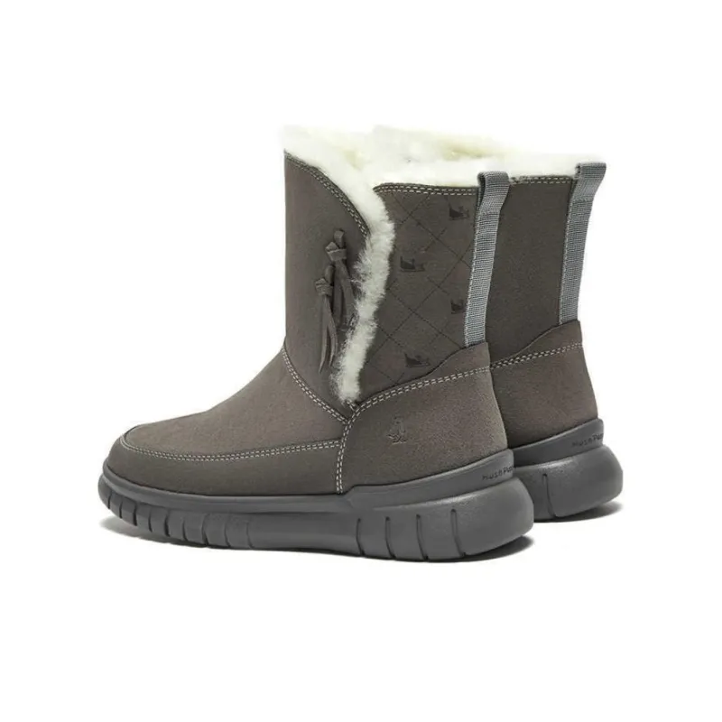 Hush Puppies Casual Collection Warm And Wear-Resistant Short Snow Boots Women's-8