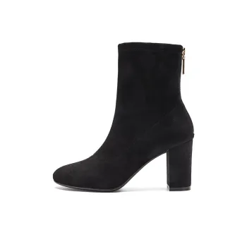 NINE WEST Ankle Boots 8cm Women's Black