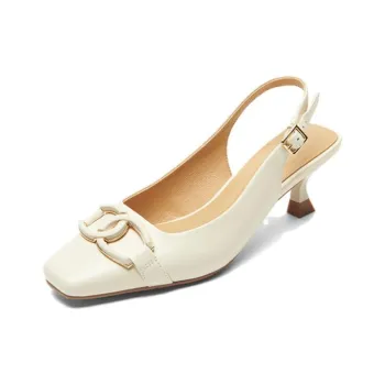 PT'SON Slim Heel High Heels 5.5cm Women's