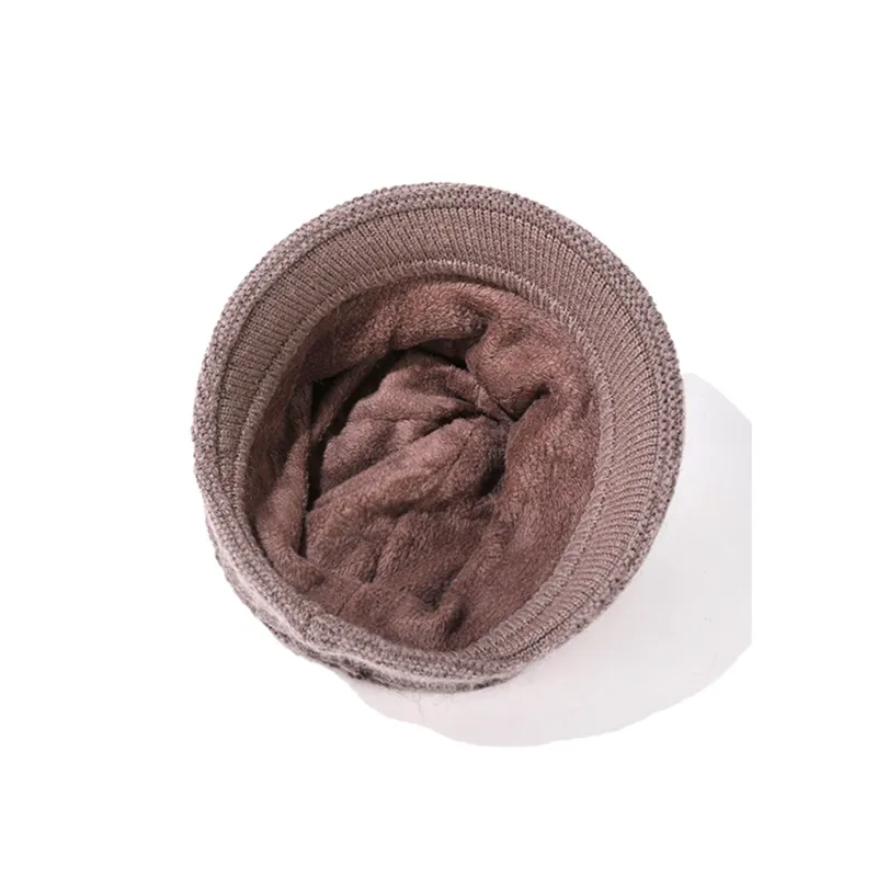Yamaichi Maru 16% Rabbit Fur 45% Acrylic 34% Polyester Nylon Beanies Women's-2