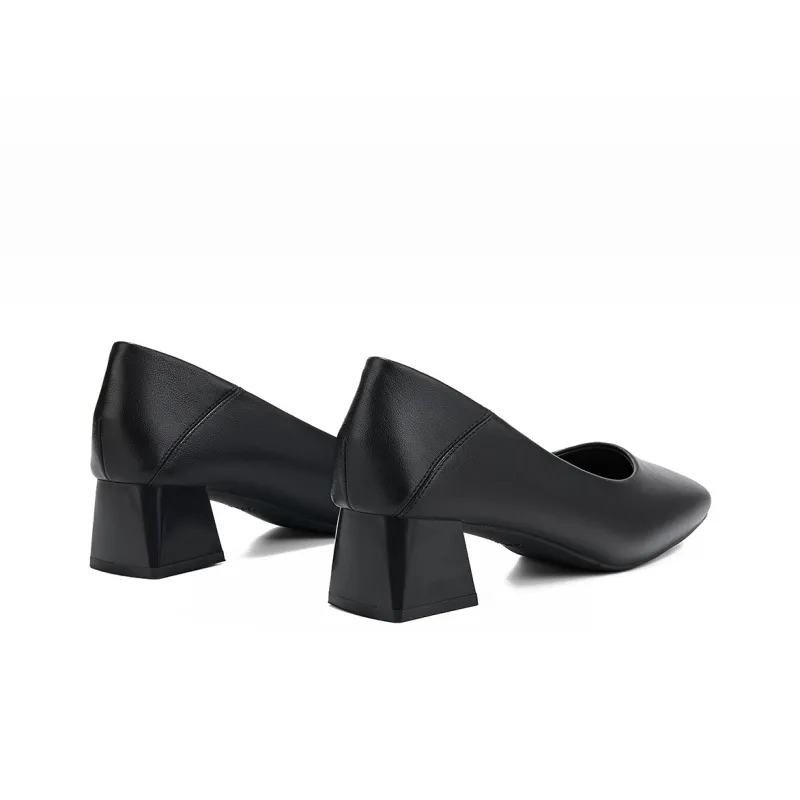 KEKAFU Chunky Heel High Heels 4.1cm Women's-14