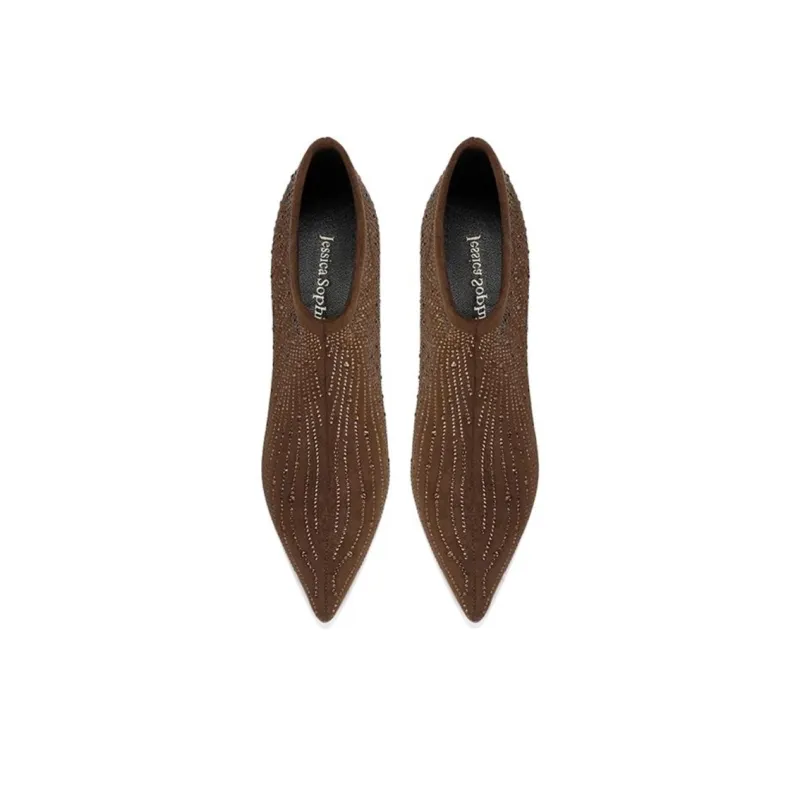 JESSICA SOPHIA Slim Heel High Heels 7cm Women's-5