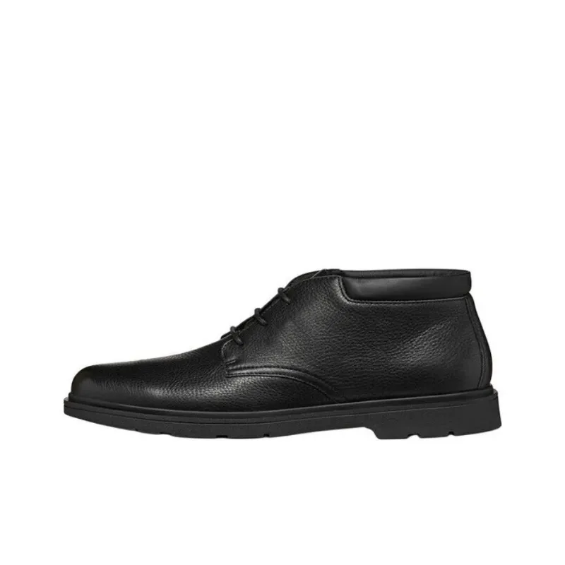 GEOX Ankle Boots Men Black-0