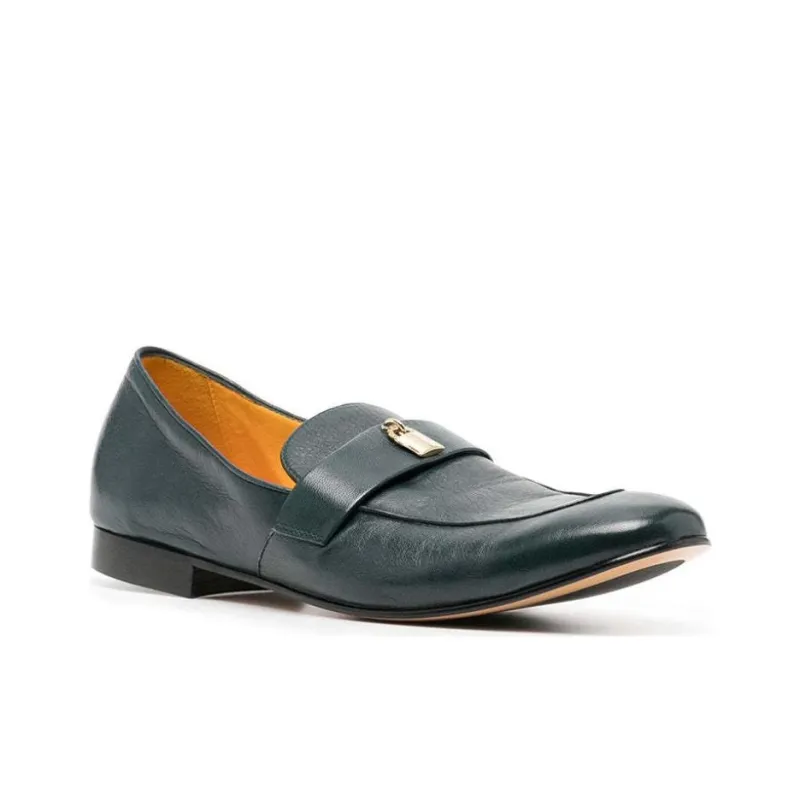 MADISON MAISON Loafers 1.3cm Women's Turquoise-1