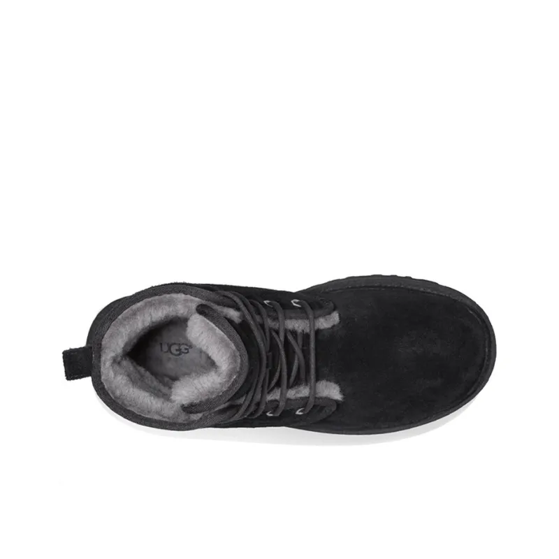 UGG Harkley Fleece Lined Snow Boots Black-4