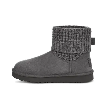UGG Classic Solene Mini Cozy Stay Warm Outdoor Casual Gray Women's