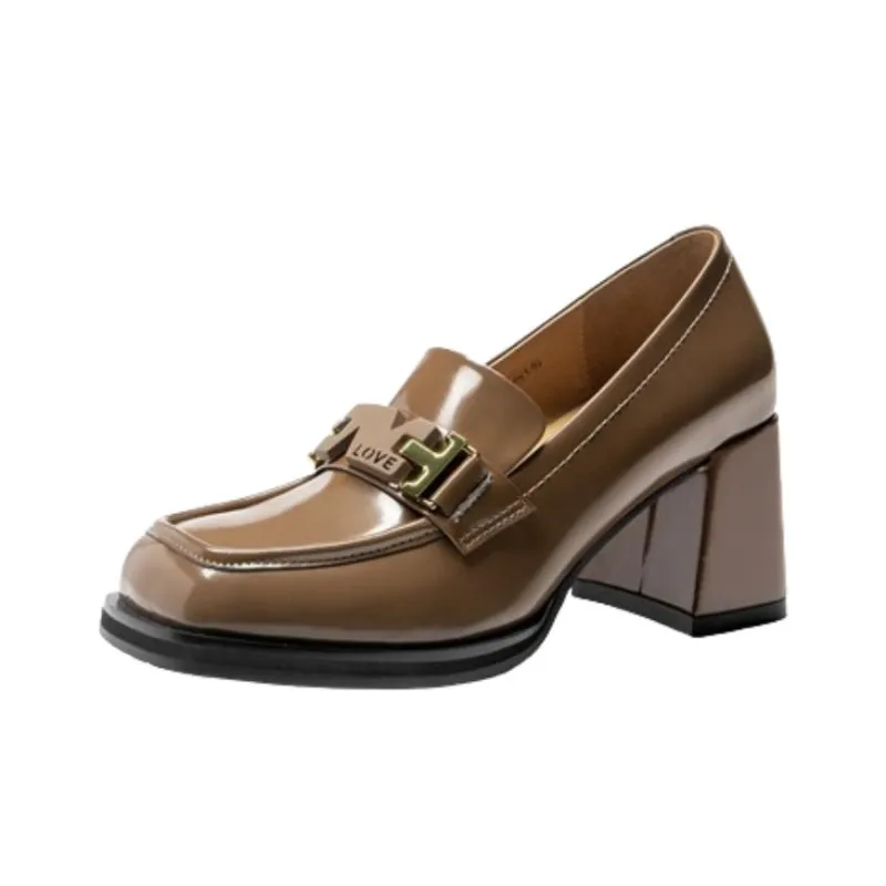 Satchi Chunky Heel High Heels 7.5cm Women's-2