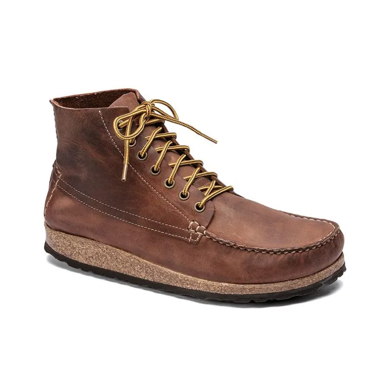 Birkenstock Ankle Boots Unisex Brown Narrow-2