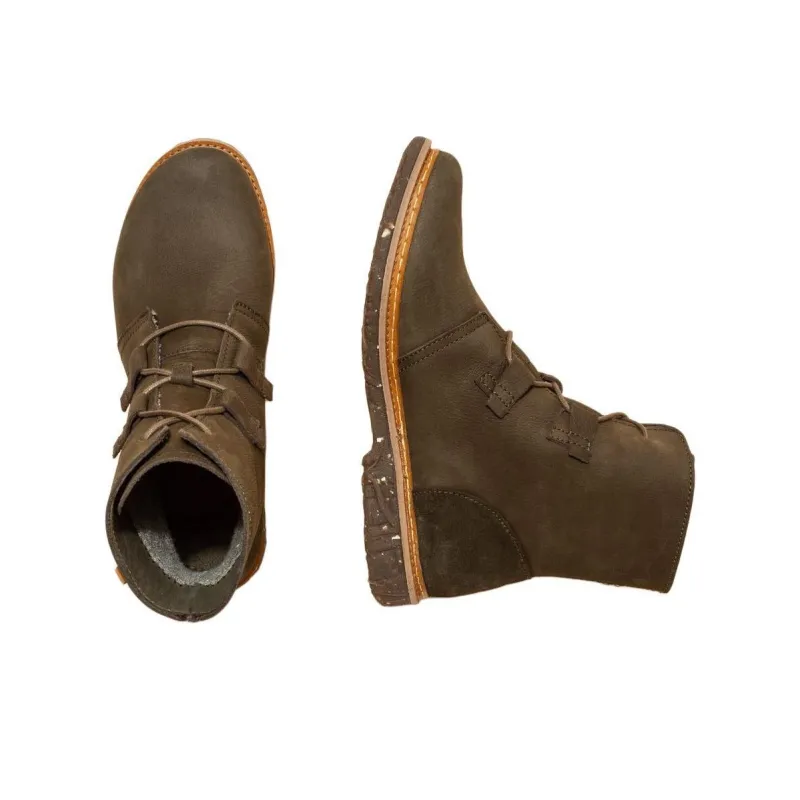 El Naturalista ANGKOR Ankle Boots 2cm Women's Green-3