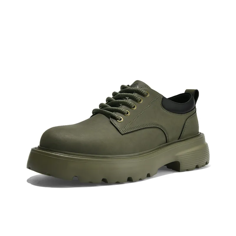 Masongarments Ankle-Length Martin Boot Unisex Matcha Muted Clear Box Limited Edition-1
