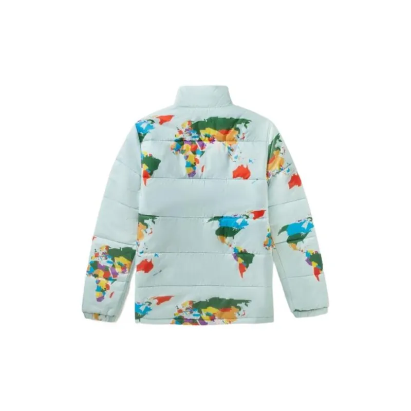 Vans SAVE OUR PLANET PUFFER Jackets & Coats Men's Light Blue-1