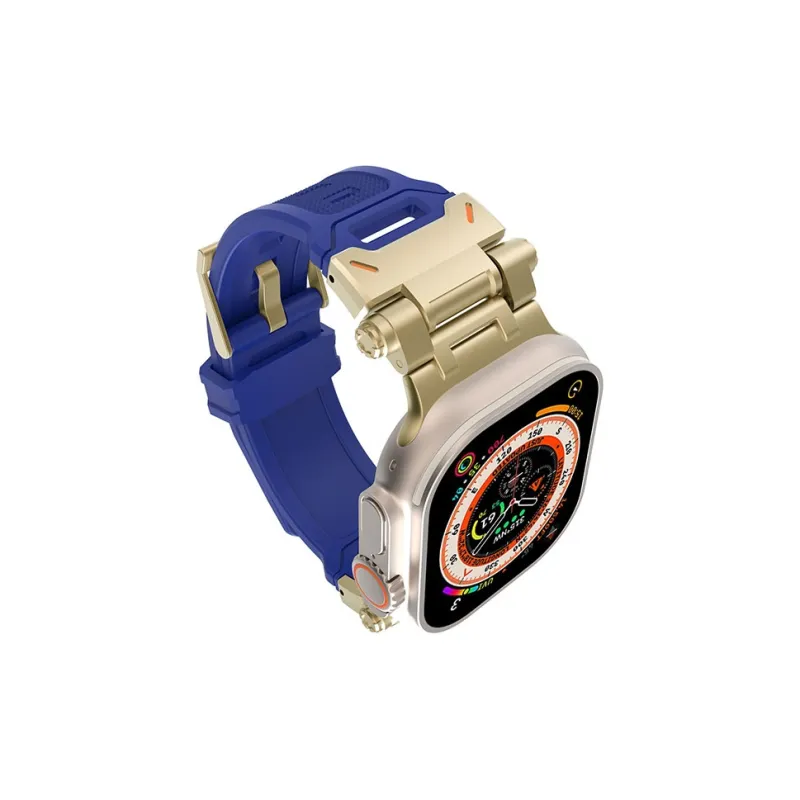 ZHENGGUANG Watch Band Apple Compatibility 41mm Silicone Material-29