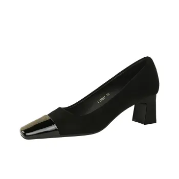 Bamiti As If Treading On Level Ground Chunky Heel High Heels 5CM Women's