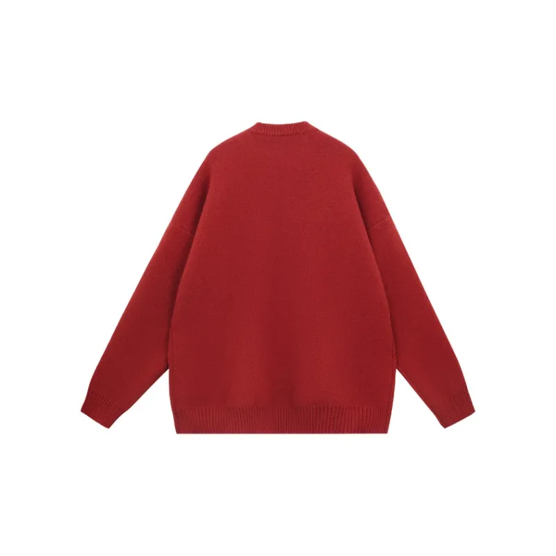 PCMY Sweaters Unisex Brick Red-1