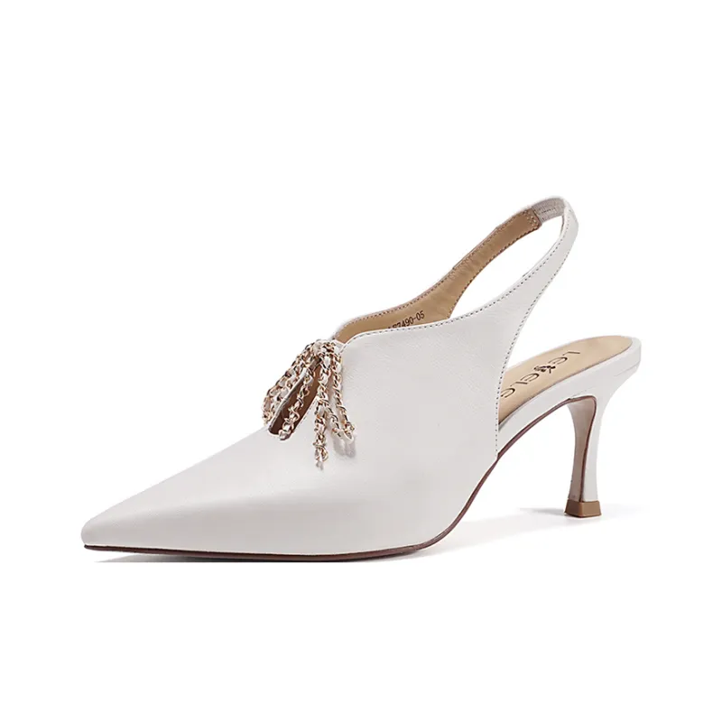 LESELE Slim Heel High Heels 6.5cm Women's-1