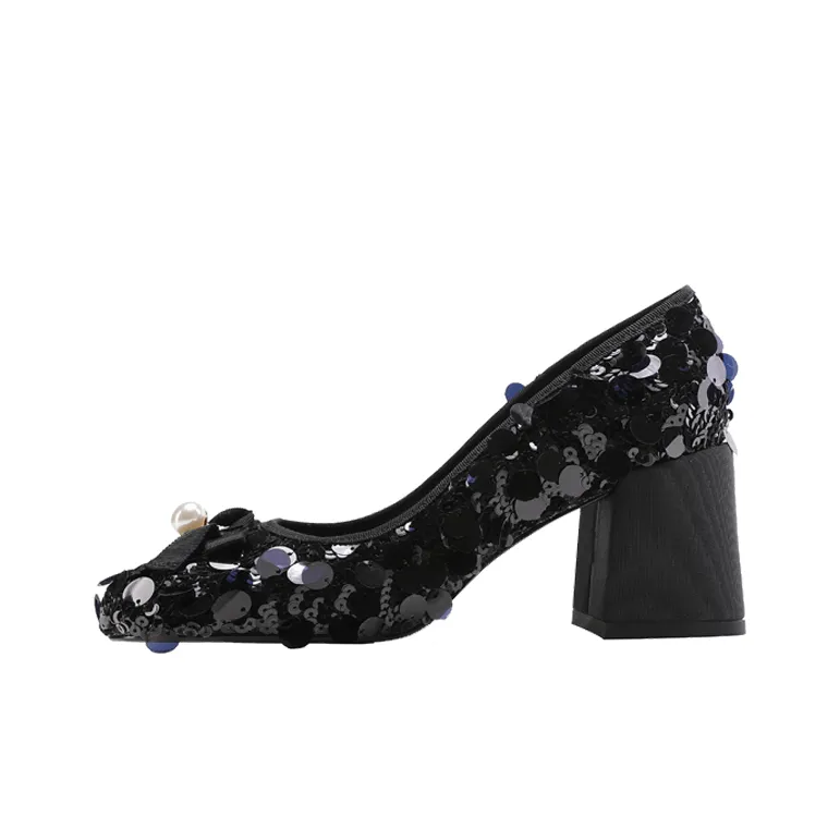 Princess & Isabel Chunky Heel High Heels Women's-1