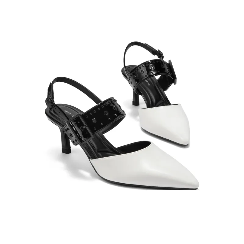 CHARLES&KEITH Slim Heel High Heels 6.2cm Women's-5