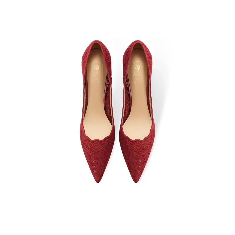 ROSE CASTLE High Heels Women's Red-2